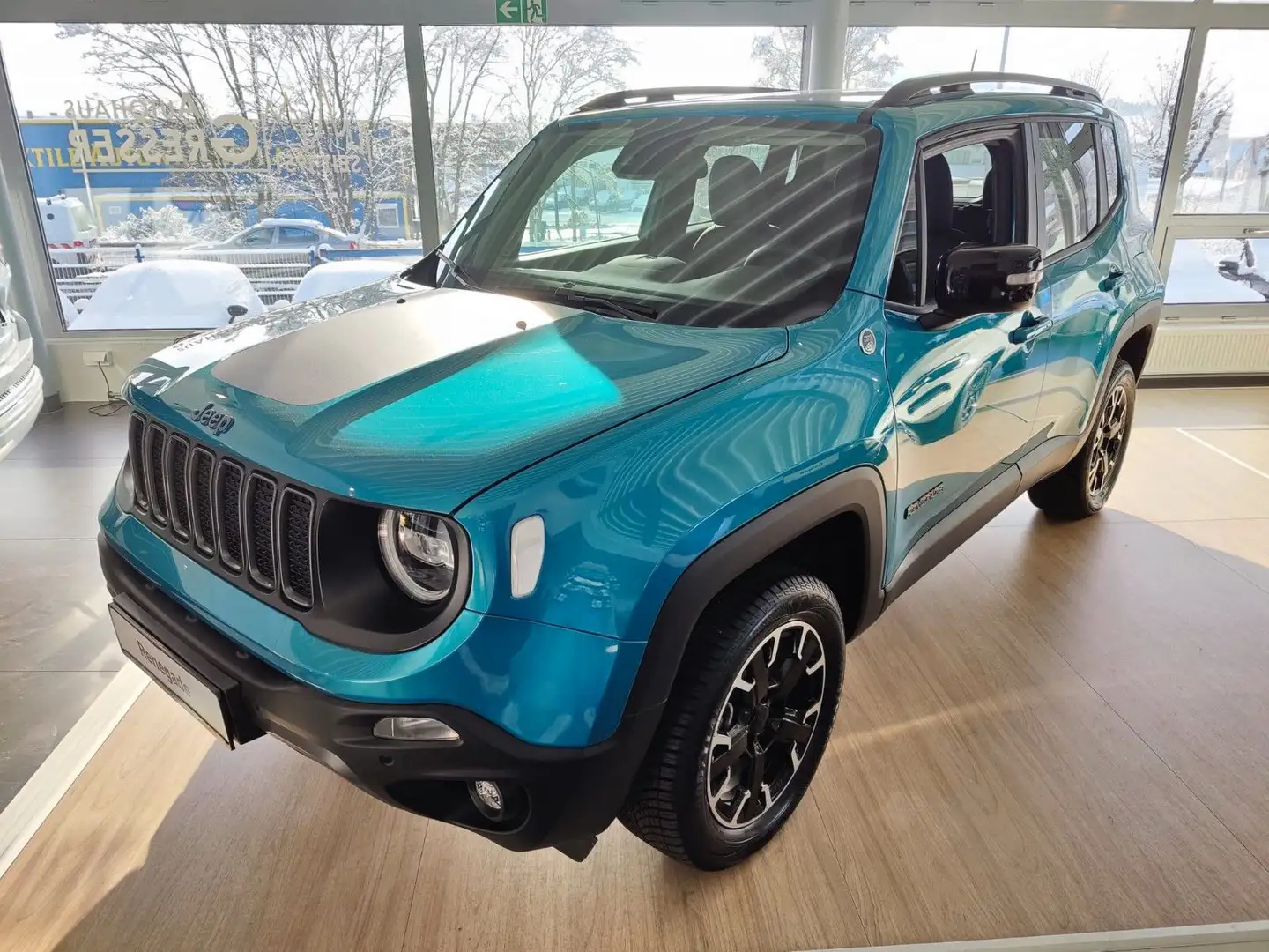 Jeep Renegade Trailhawk Plug-In-Hybrid 4Xe Blau - 1