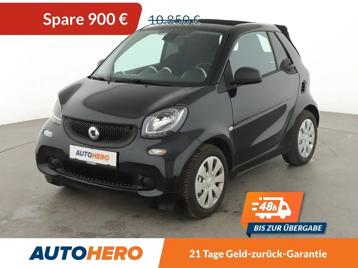 smart forTwo 1.0 Basis Standard Aut. *TEMPO*LIMITER* Black - 1