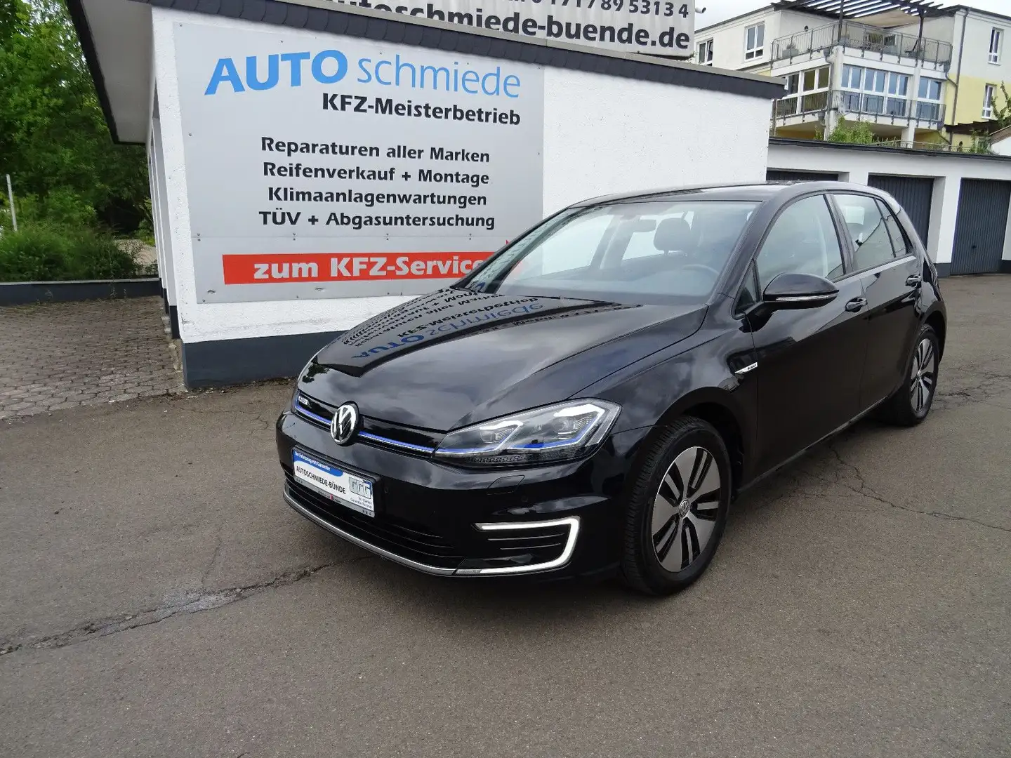 Volkswagen Golf VII e-Golf  ACC CCS-Stecker 1.Hand Navi PDC Nero - 1