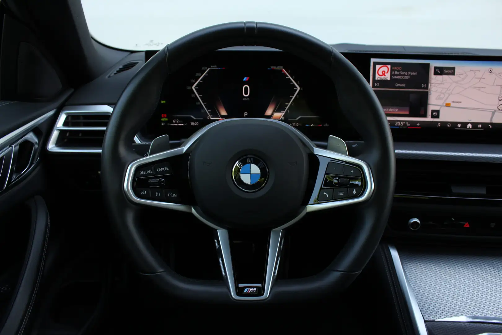 BMW 420 4 Serie Cabrio 420i M Sport Automaat / Parking Ass Noir - 2