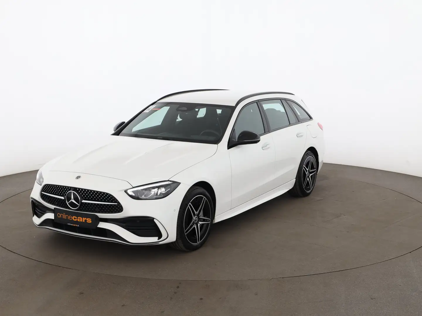 Mercedes-Benz C 300 T e AMG-Line Aut LED AHK LEDER NAVI MEMORY Weiß - 2