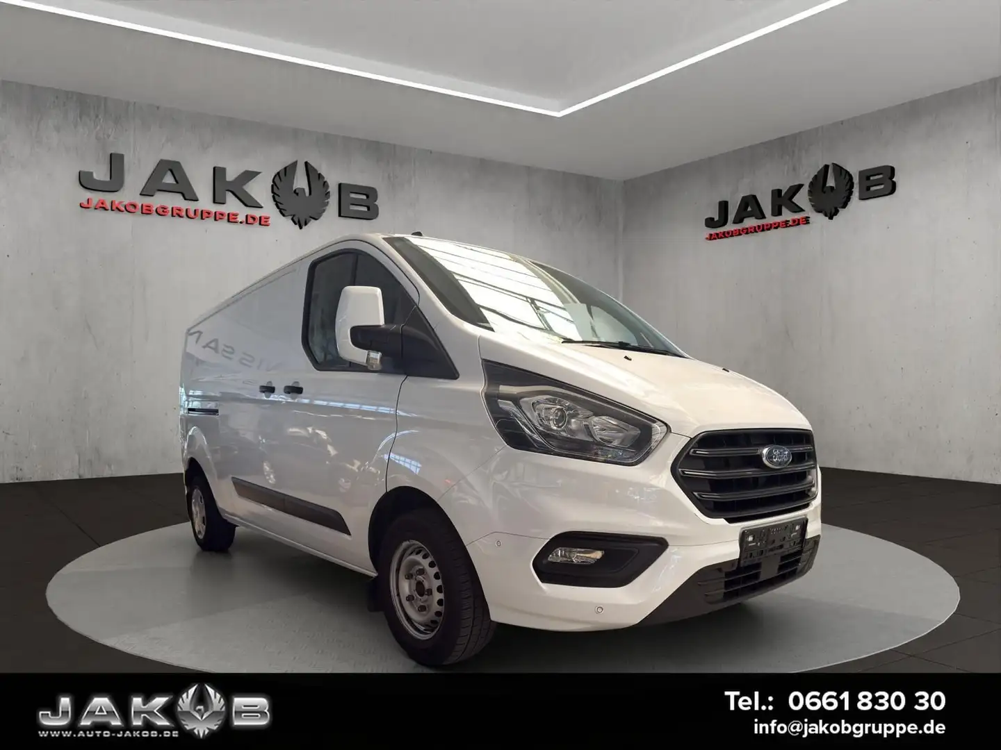 Ford Transit Custom 2.0 TDCi 300 L2H1 Trend+Scheck... Blanc - 2