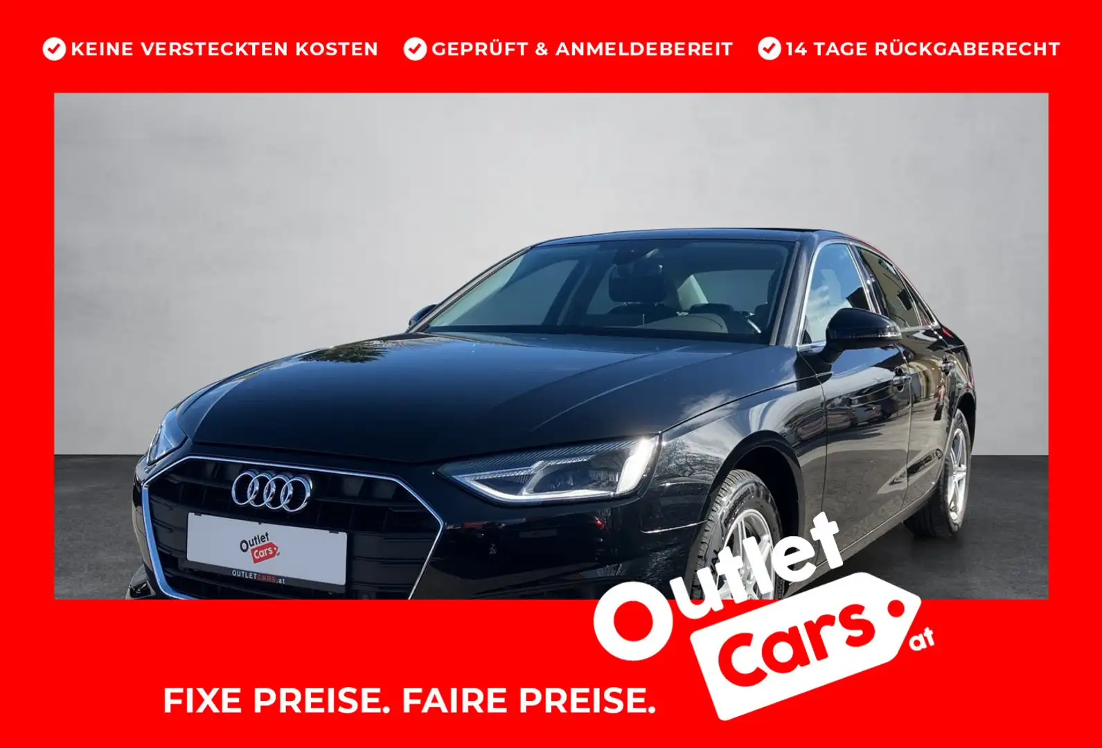 Audi A4 Limousine 30 TDI Noir - 1