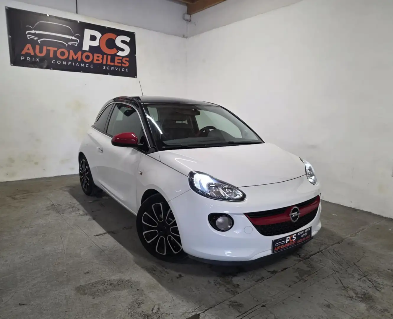 Opel Adam Adam 1.4i Easytronic*BLUETOOTH*SEMI CUIR*CLIM... Blanc - 2