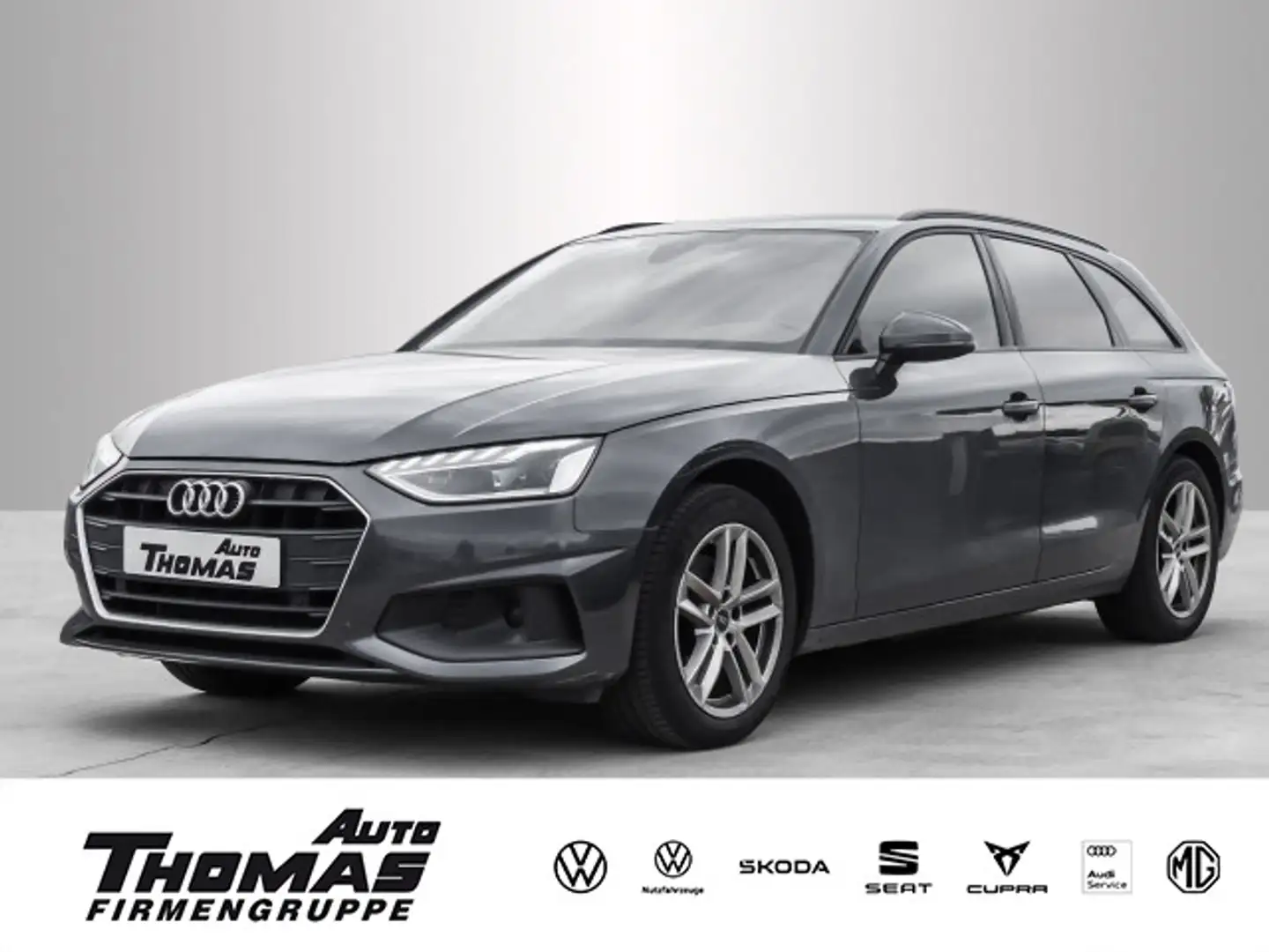 Audi A4 35 TDI S tronic AHK+LED+DSP+RFK+NAVI Grau - 1