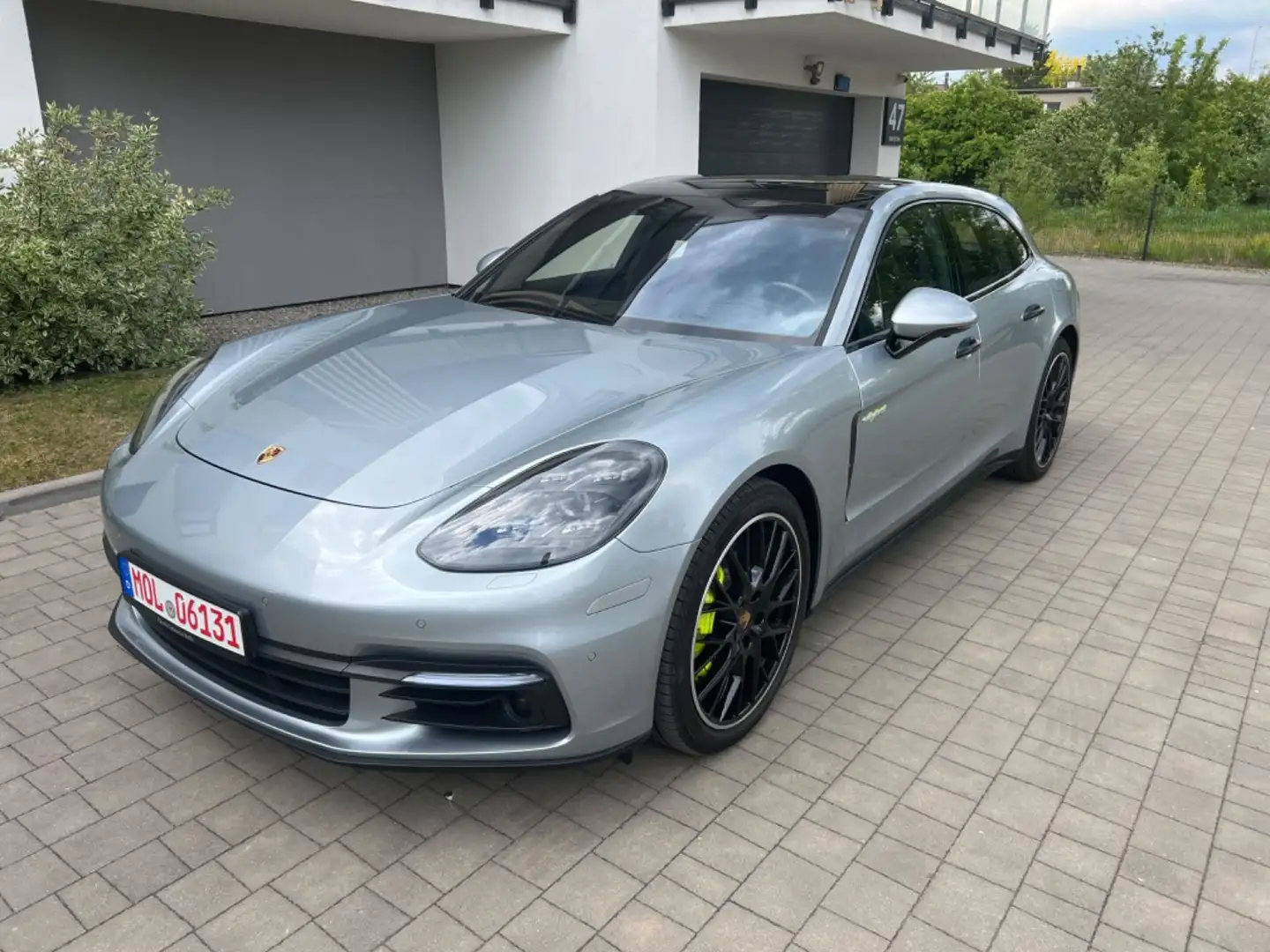 Porsche Panamera Sport Turismo 4 E-Hybrid*TÜV +GARANTIE Plateado - 1