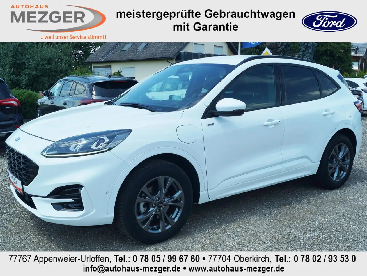 Ford Kuga Plug-In Hybrid ST-Line X Blanc - 2