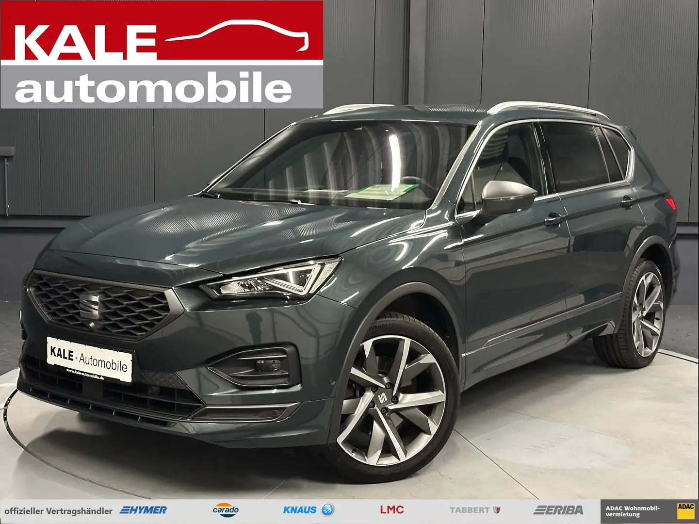SEAT Tarraco FR 4Drive *20Zoll*7-SITZE*LEDER*XL-Paket*AHK*360* Grün - 1