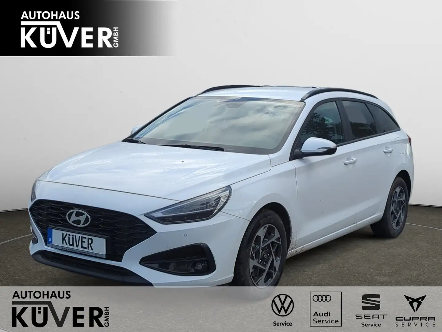 Hyundai i30 Family Kombi 1.0 T-GDi Navi+GRA+Shzg+PDC+16 Blanco - 1