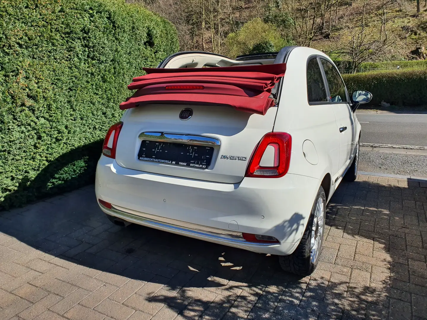 Fiat 500C 1.0i/EURO6D/CABRIO/GPS/GARANTIE Bianco - 1