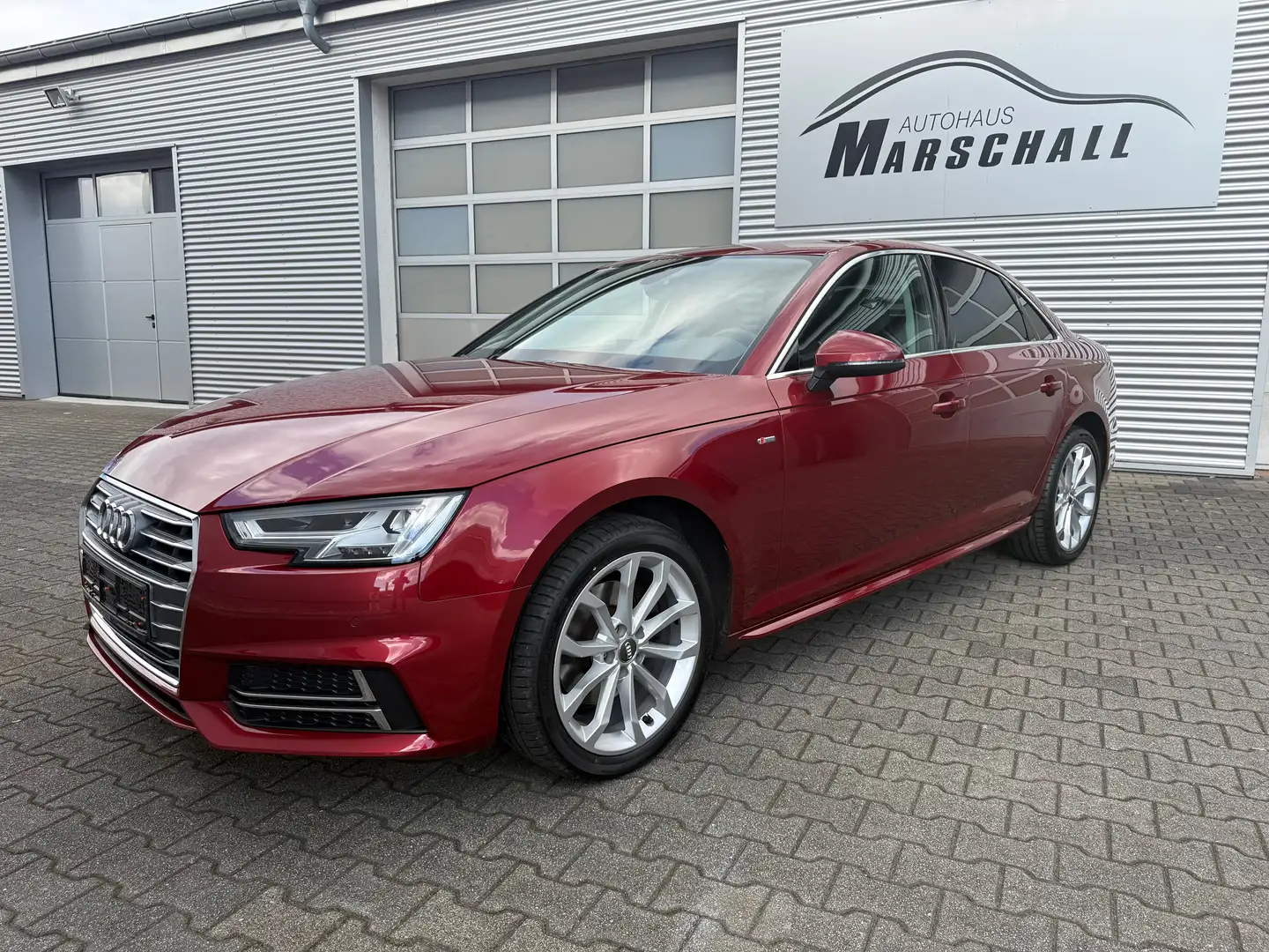 Audi A4 1.4 TFSi design S-Tronic S-Line NAVI Alu18"Navi Rot - 1