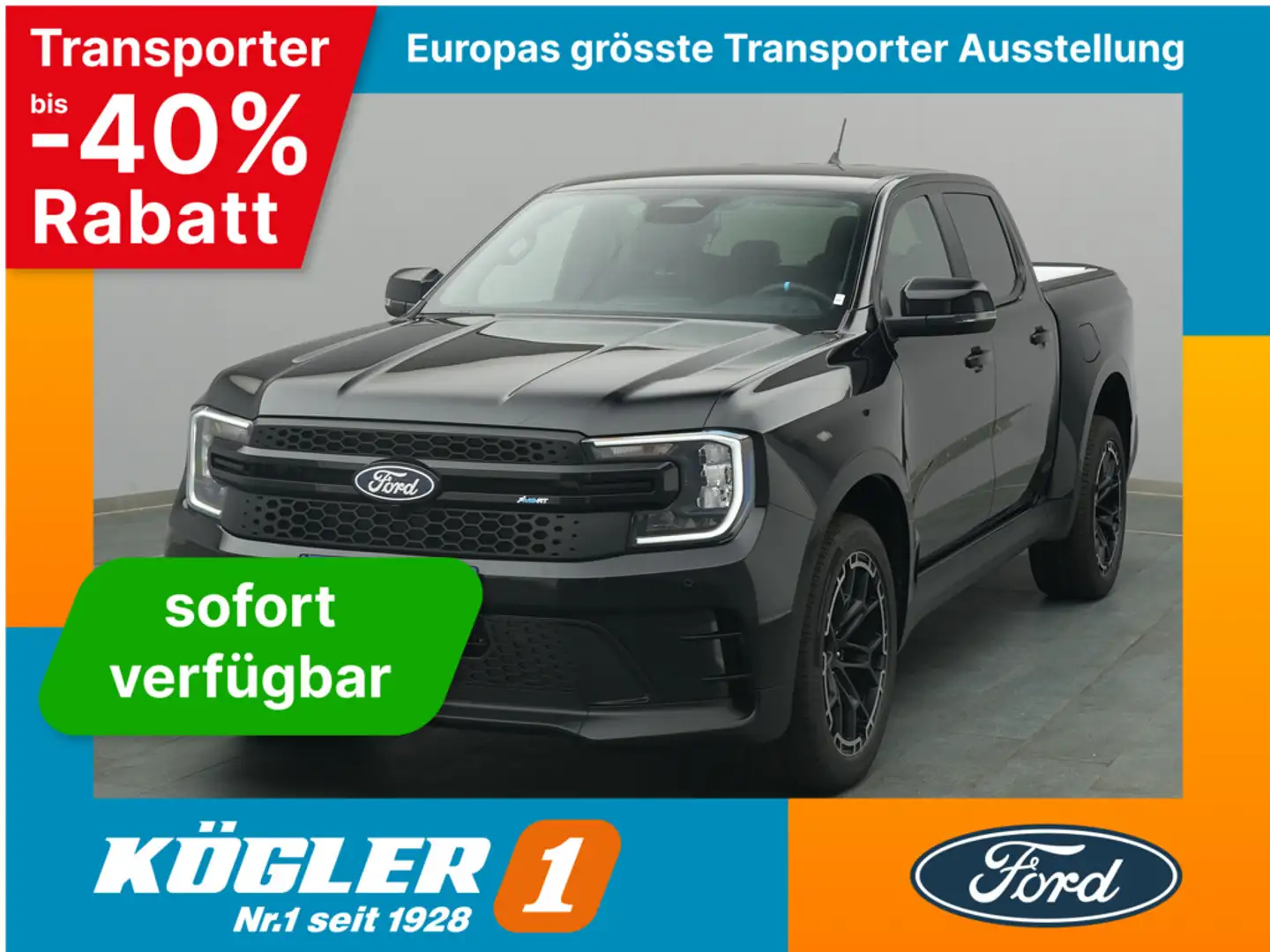 Ford Ranger MS-RT 240PS /Techno-/Komfort-Paket Siyah - 1