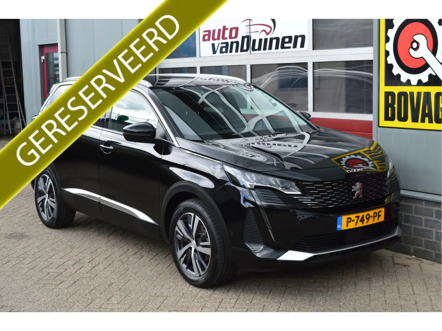Peugeot 5008 1.2 PureTech Allure Pack Business O.a: Pdc, Camera Zwart - 1