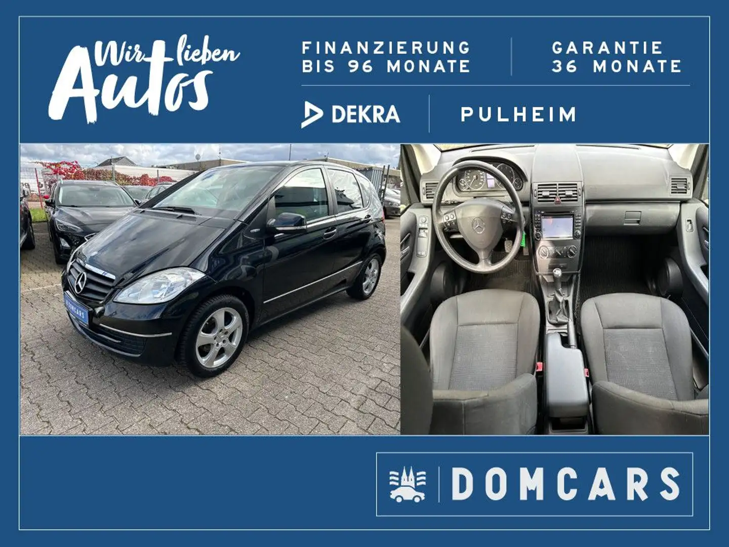 Mercedes-Benz A 150 /NAVI/ALU/PDC/KLIMA/I.HAND/AHK/ Schwarz - 1