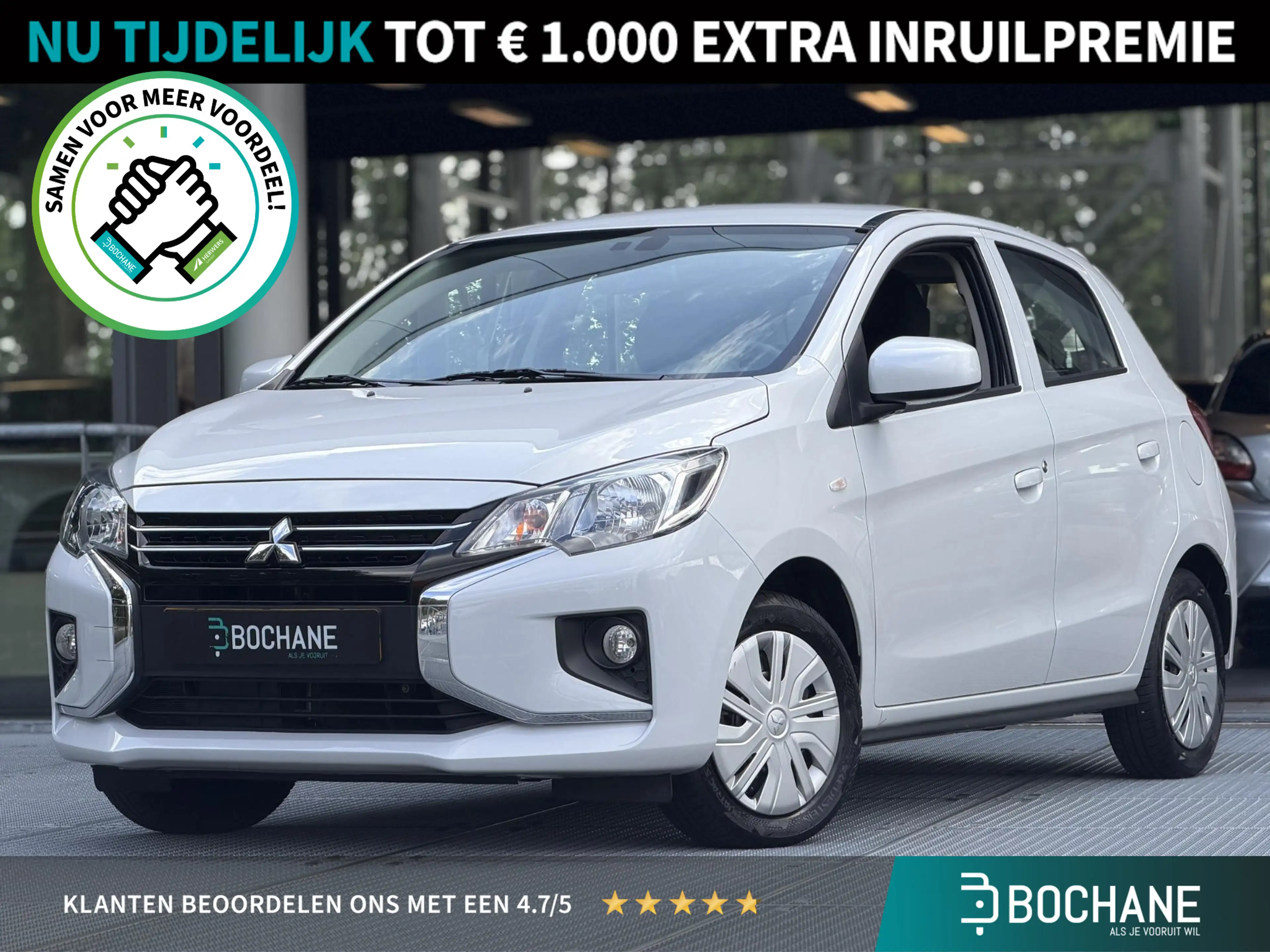 Mitsubishi Space Star 1.2 Connect+ | Navigatie via CarPlay / Android | A