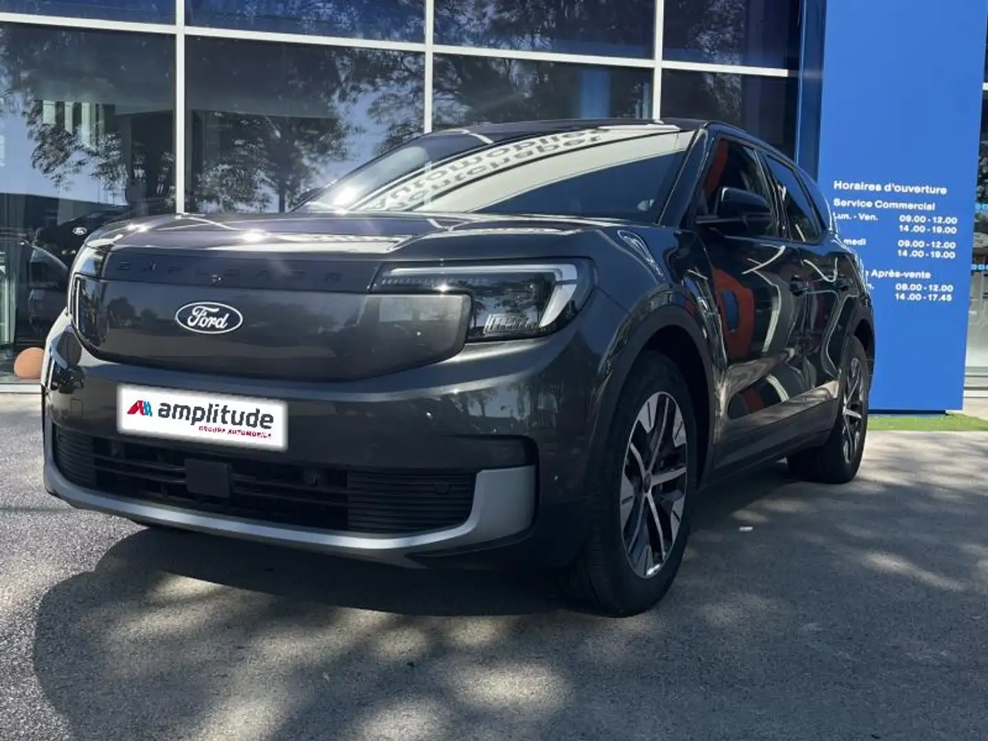 Ford Explorer 204ch Extended Range 79kWh RWD Gris - 1