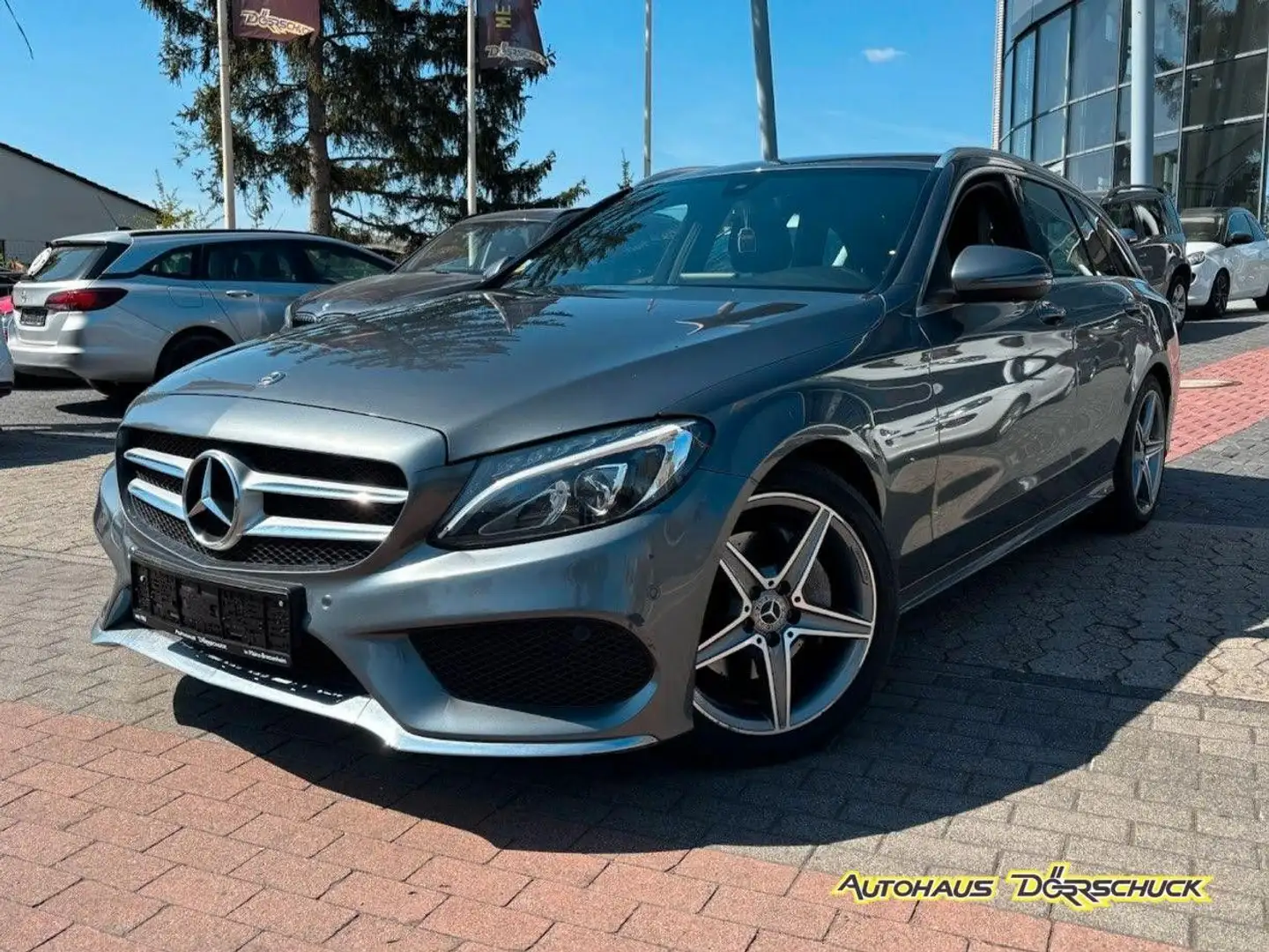 Mercedes-Benz C 200 d 9G-Tronic AMG Memory Sitzheiz. Kamera Grau - 1