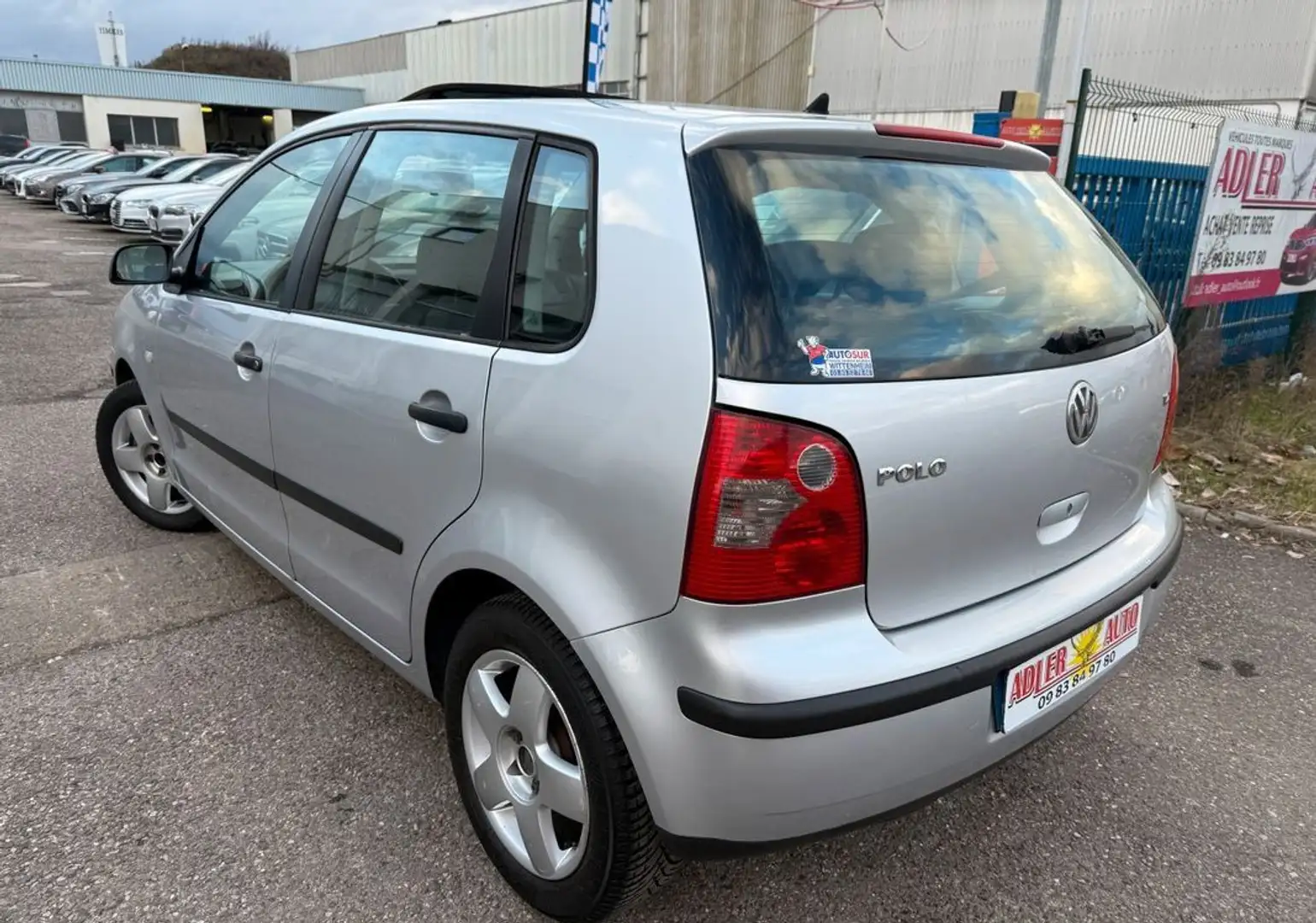 Volkswagen Polo Volkwagen IV 1.2 Pack Clim 65ch 5porte Gris - 2