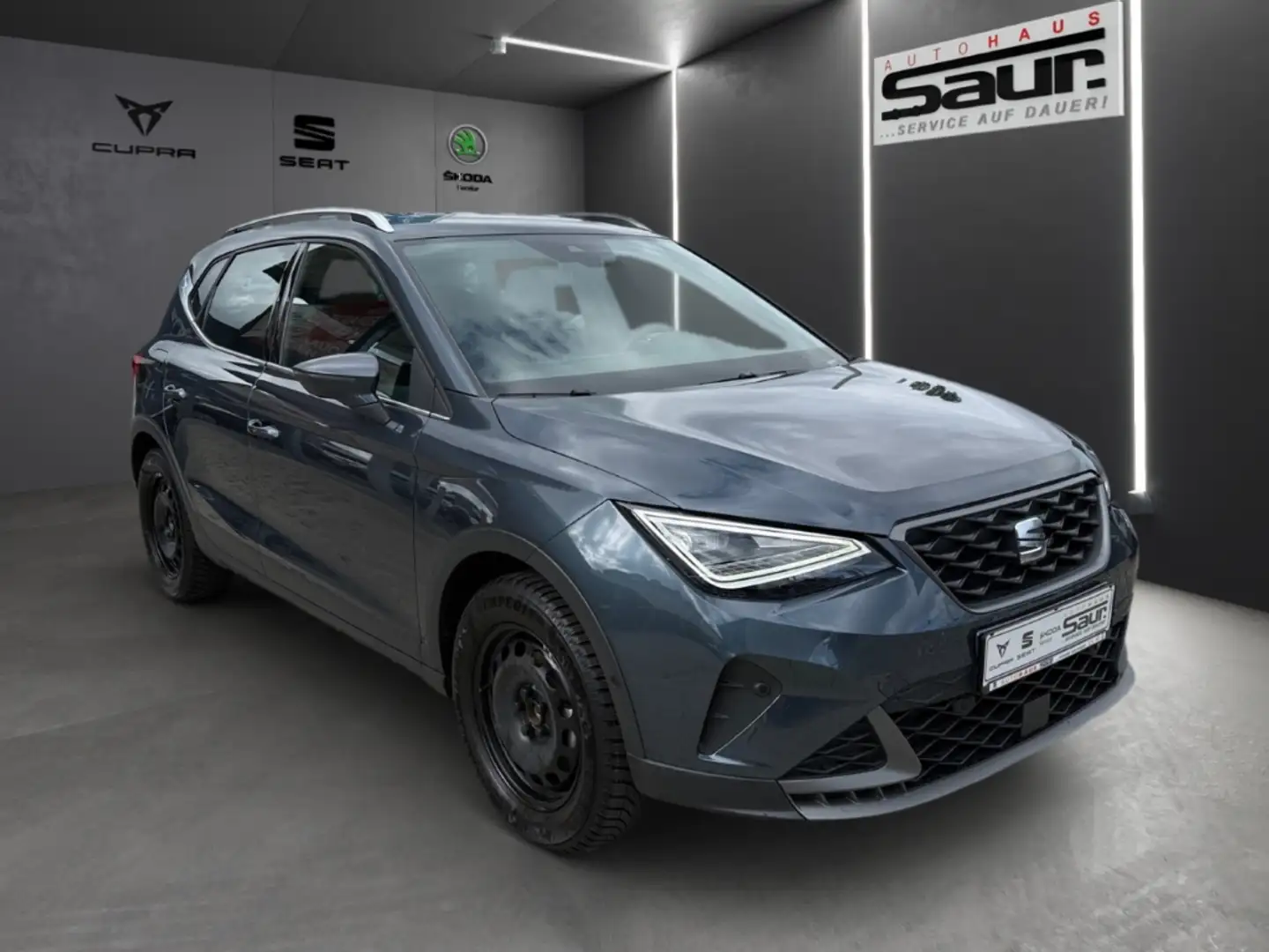 SEAT Arona FR 1.0 TSI LED KLIMA NAVI SHZ KAMERA KEYLESS-ENTRY Gris - 2