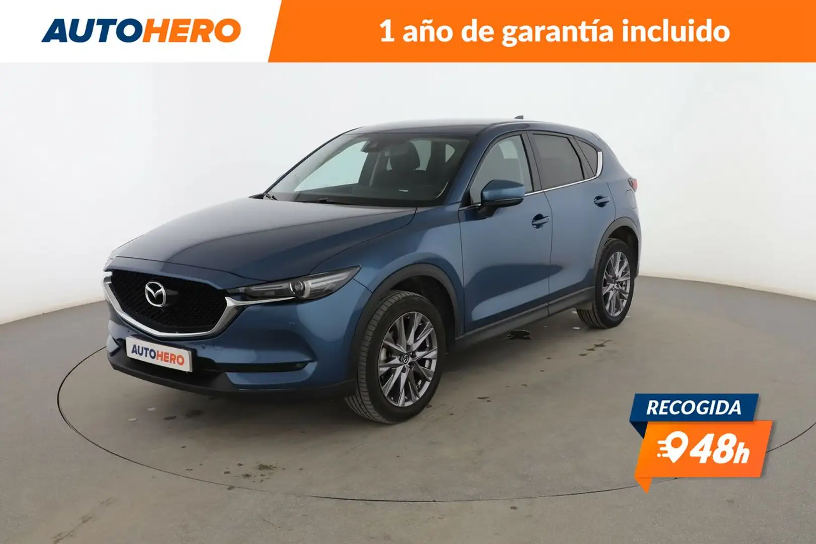 Mazda CX-5 2.2D Zenith White Leather 2WD 110Kw Azul - 1