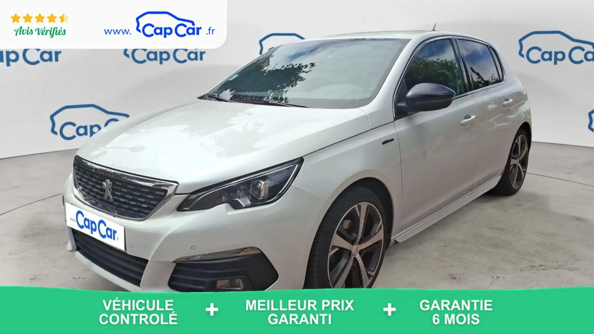 Peugeot 308 II 1.2 PureTech 130 GT-Line Blanc - 1