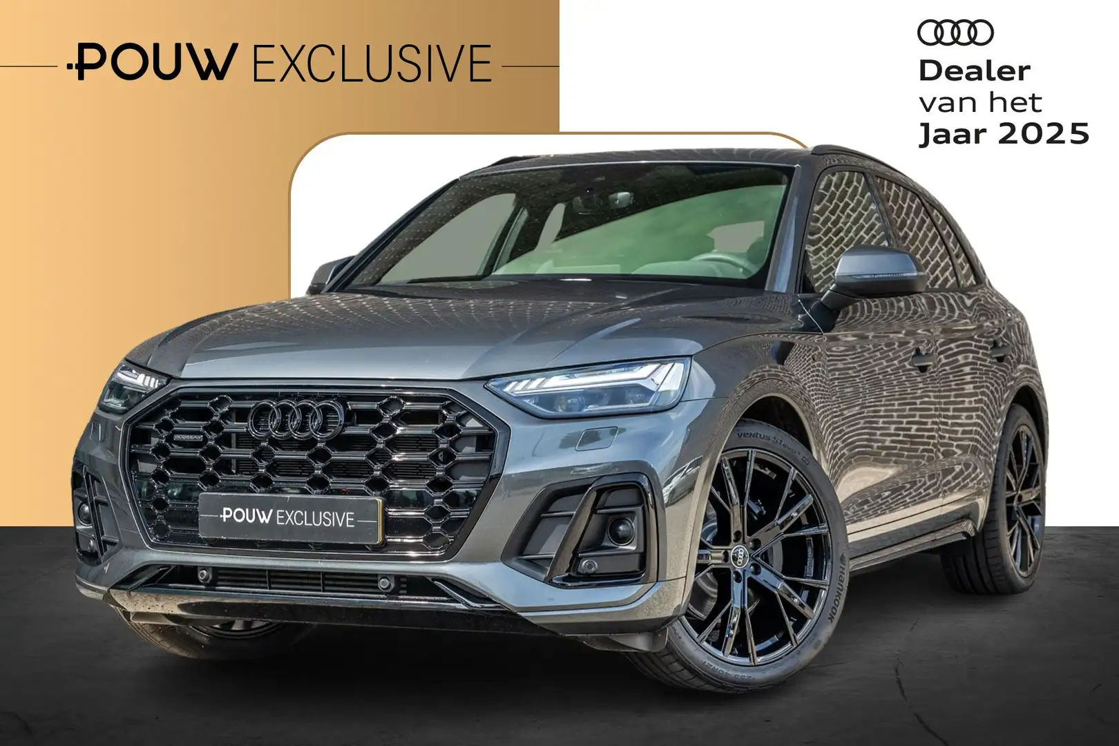 Audi Q5 50 TFSIe 299pk PHEV S Edition | Panoramadak | Luch Grijs - 1