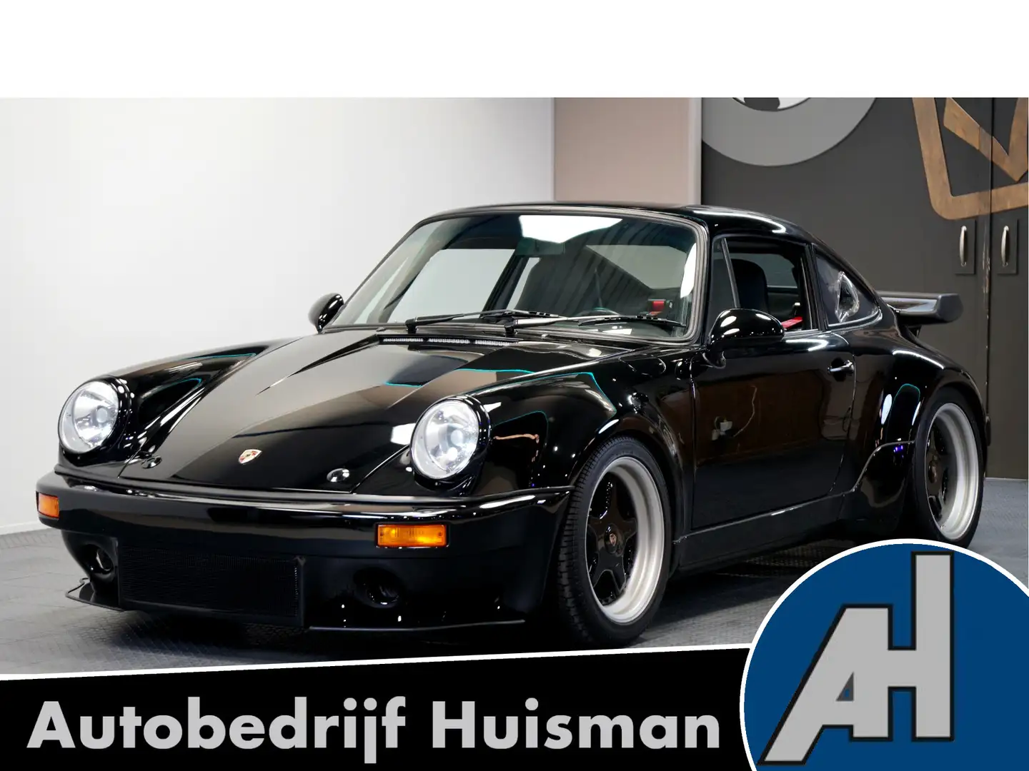 Porsche 930 3.5 Twin Turbo Coupé "Outlaw!" Volledig gerestaure Nero - 1