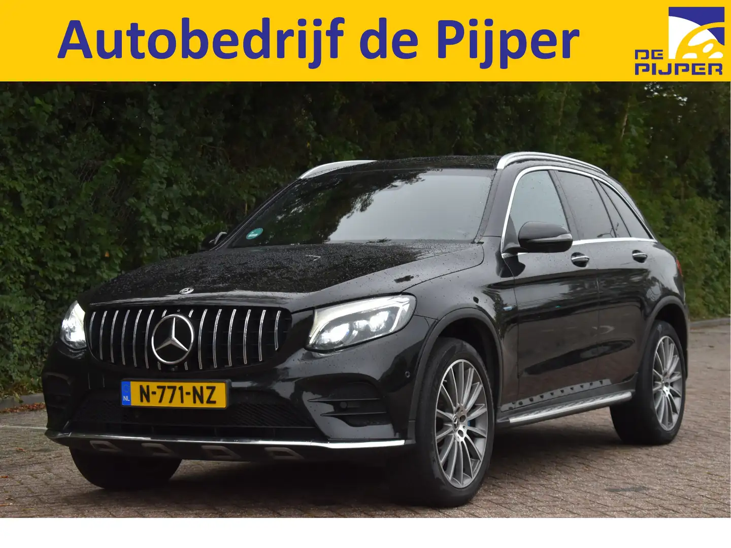 Mercedes-Benz GLC 350 350e 4MATIC AMG-Line | Historie | Burmester | HUD Zwart - 1