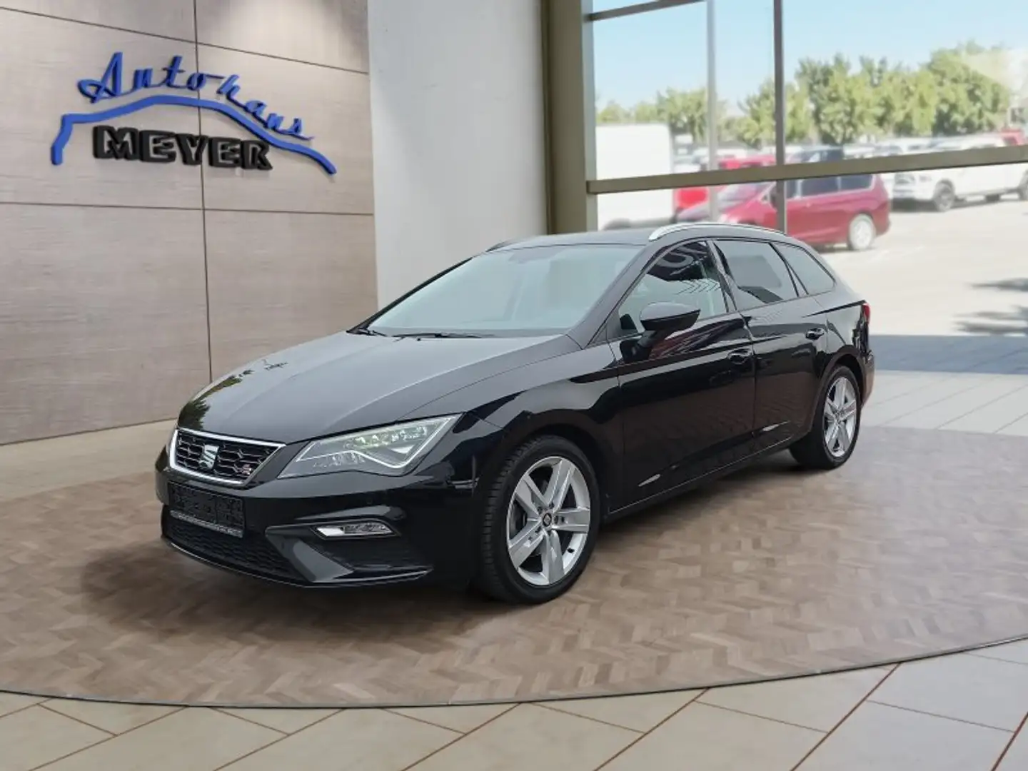 SEAT Leon ST FR 1,5TSI DSG Voll-LED/Navi/Sounds. Nero - 1