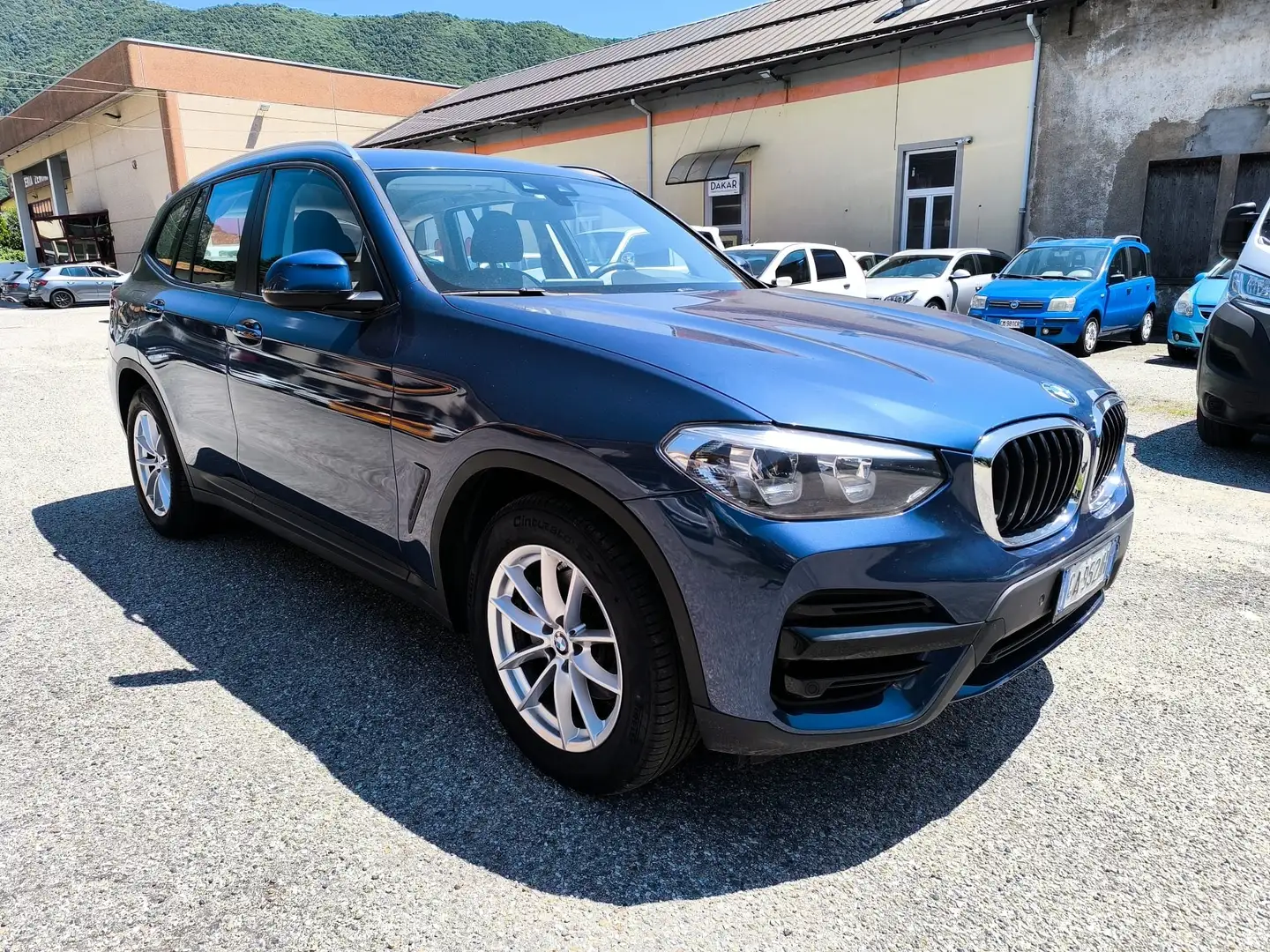 BMW X3 X3 G01 2017 xdrive20d Business 190cv auto my19 Blu/Azzurro - 2
