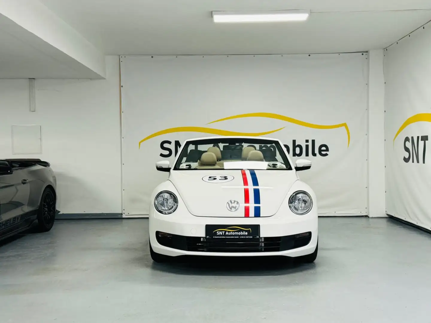 Volkswagen Beetle 2.5 Leder Navi Automatik Cabriolet Weiß - 2