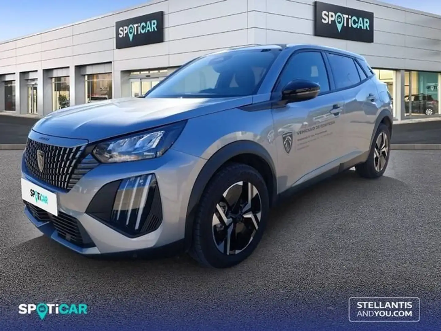 Peugeot 2008 Gasolina 100 S&S 6 Vel. MAN Allure Gris - 1