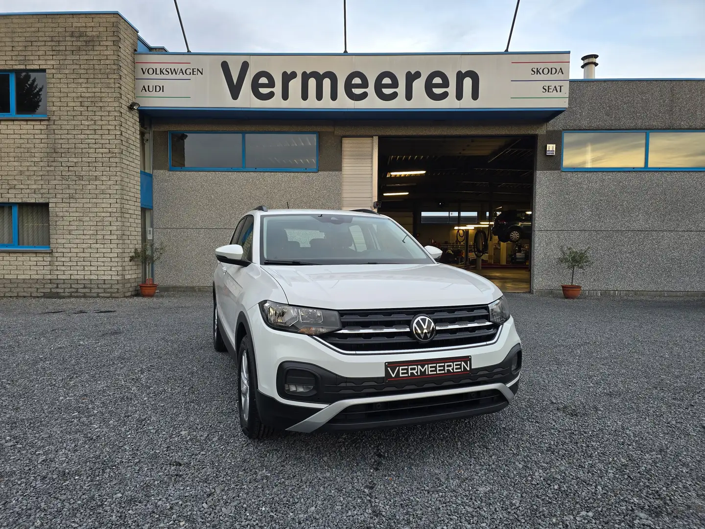 Volkswagen T-Cross Airco / Carplay / Lane assist / Park assist / DAB Blanc - 1
