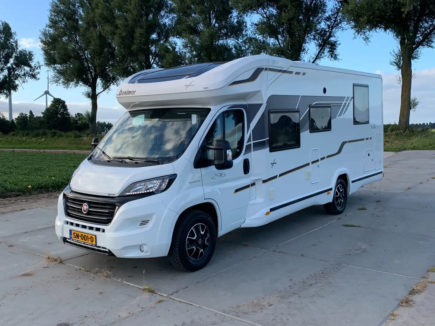 Fiat Ducato Benimar camper Wit - 2