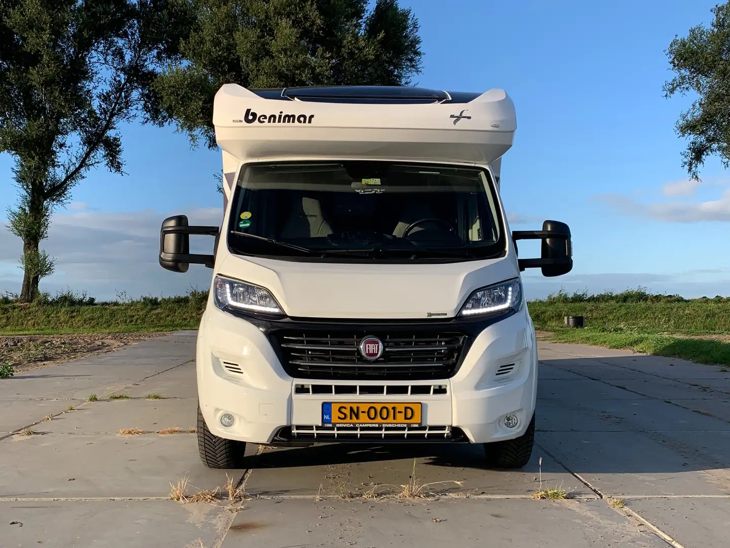 Fiat Ducato Benimar camper Wit - 1