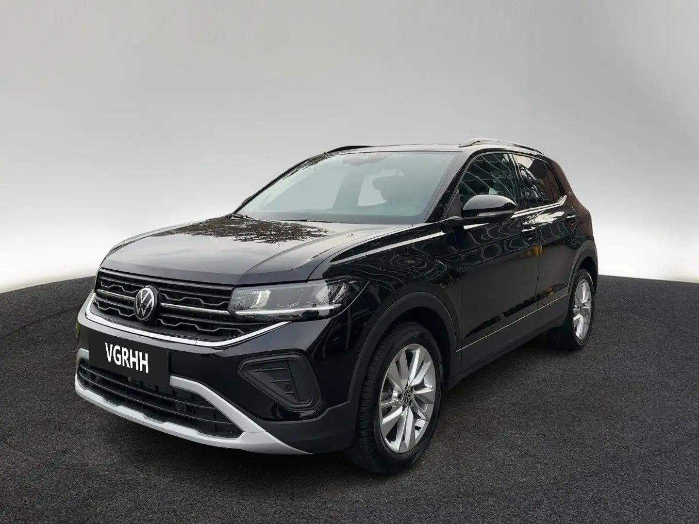 Volkswagen T-Cross 1.0 TSI DSG AHK Klima Navi Schwarz - 2