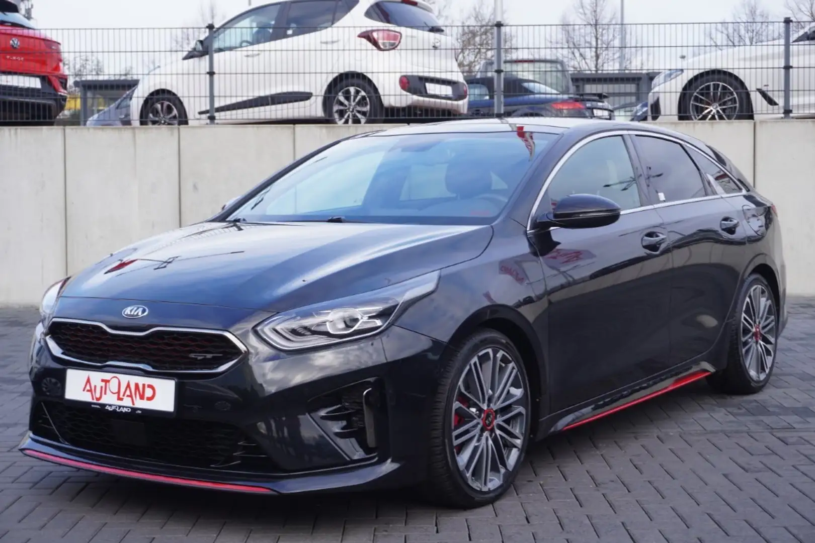 Kia ProCeed / pro_cee'd ProCeed 1.6 T-GDI GT Navi Totwinkel Schiebedach Noir - 2