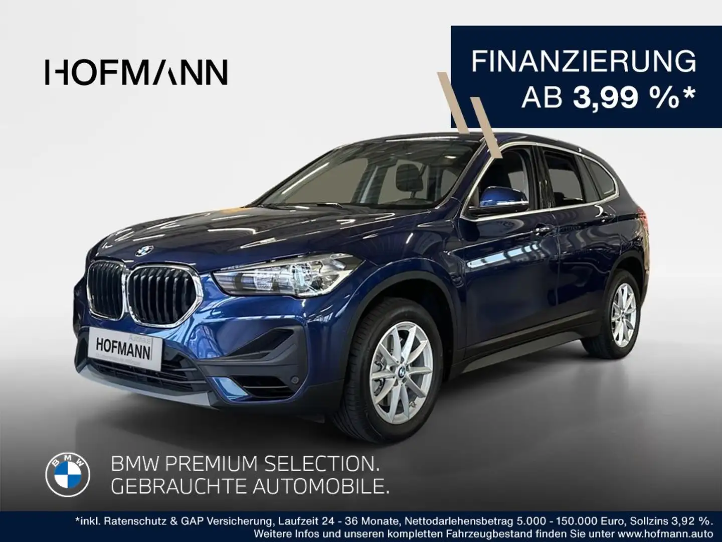BMW X1 Advantage Blau - 1