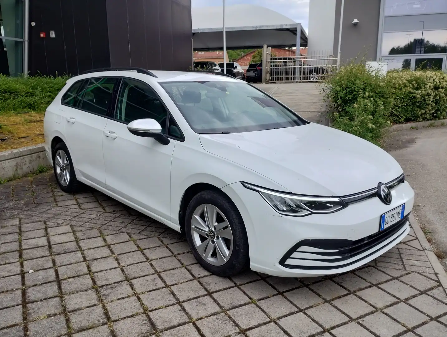 Volkswagen Golf Variant Golf Variant 1.5 tgi Life 130cv dsg (neopatentati) Blanc - 1