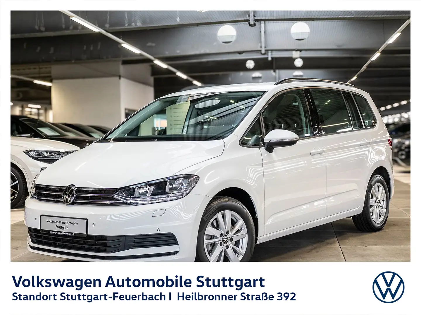 Volkswagen Touran Comfortline 1.5 TSI 7-Sitze Navi Kamera Weiß - 2