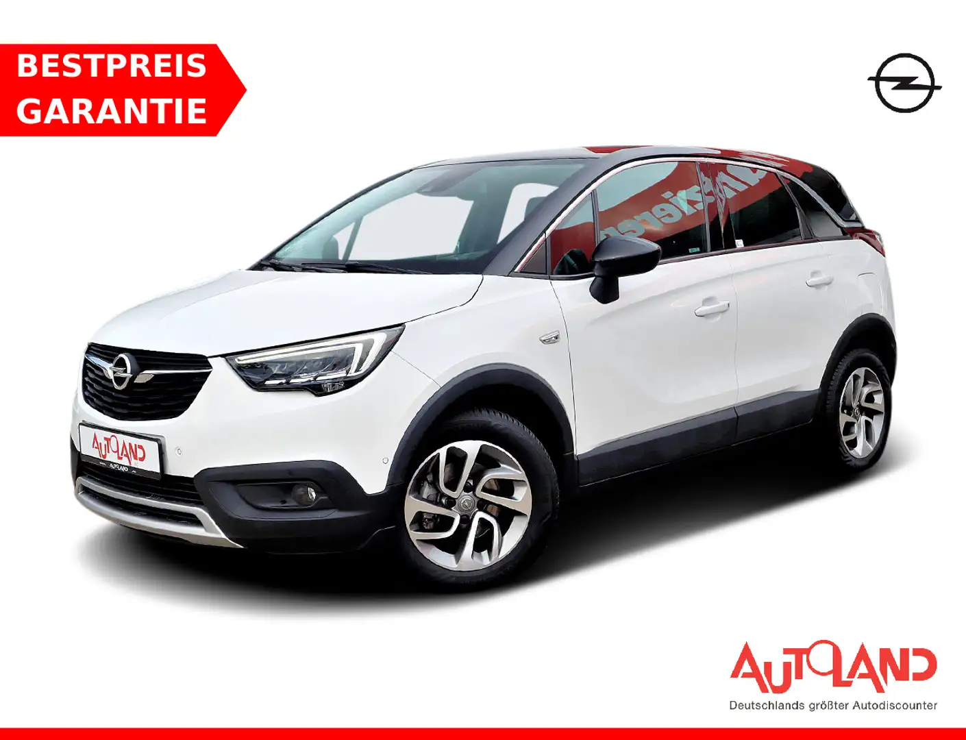 Opel Crossland 1.2 Turbo Innovation LED Kamera Navi Weiß - 1