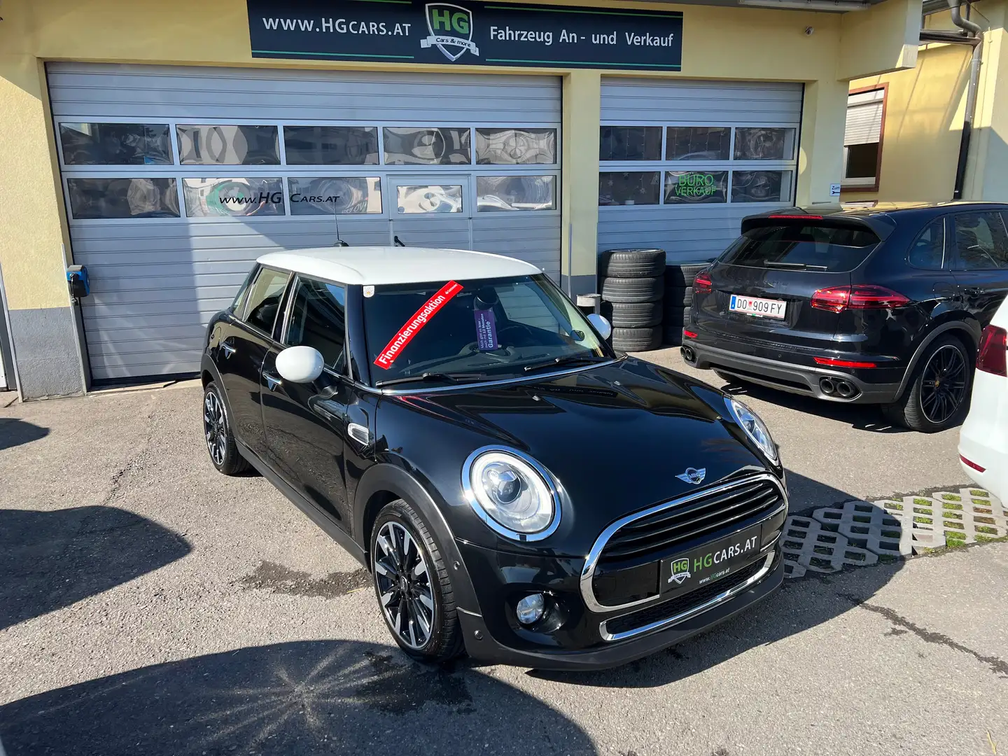 MINI Cooper D Teilleder*Ambiente*Keyless*Sitzheizung*TÜV NEU* Schwarz - 1