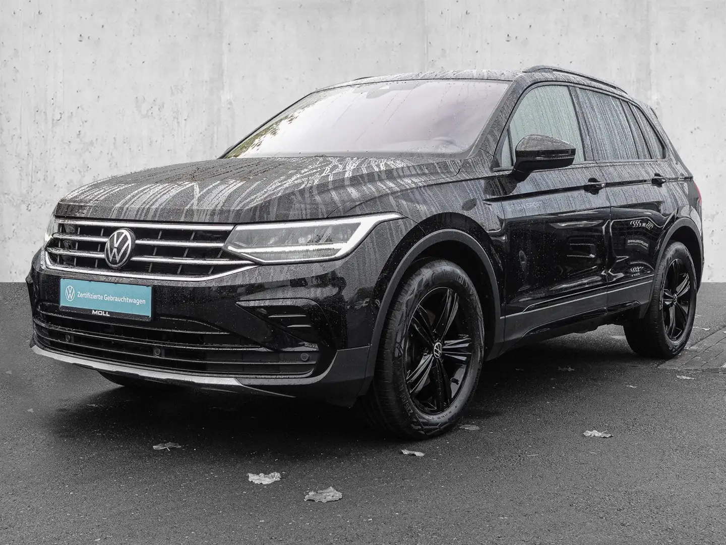 Volkswagen Tiguan 1.5 TSI Life ACC AKUSTIKGLAS DYNLICHT FLA Schwarz - 2