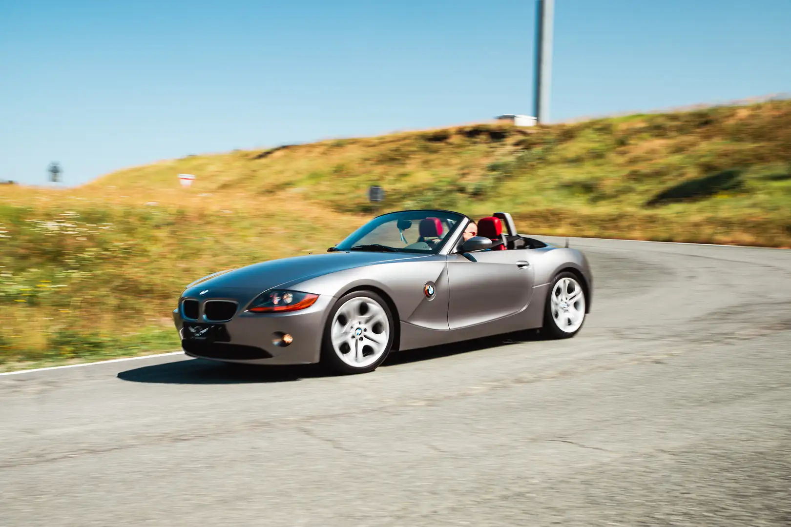 BMW Z4 Roadster 2.5i MAN. PELLE CARTIER SOLO 64 mila km Grigio - 2