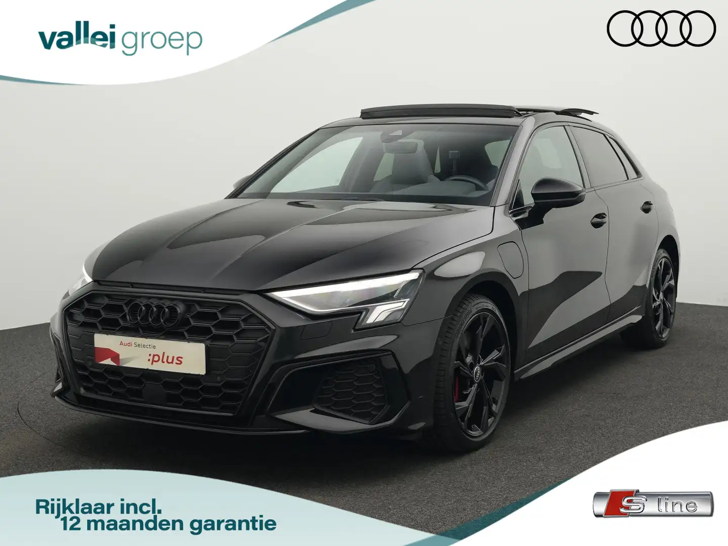 Audi A3 Sportback 45 TFSI e 245 pk S-tronic Advanced editi Noir - 1