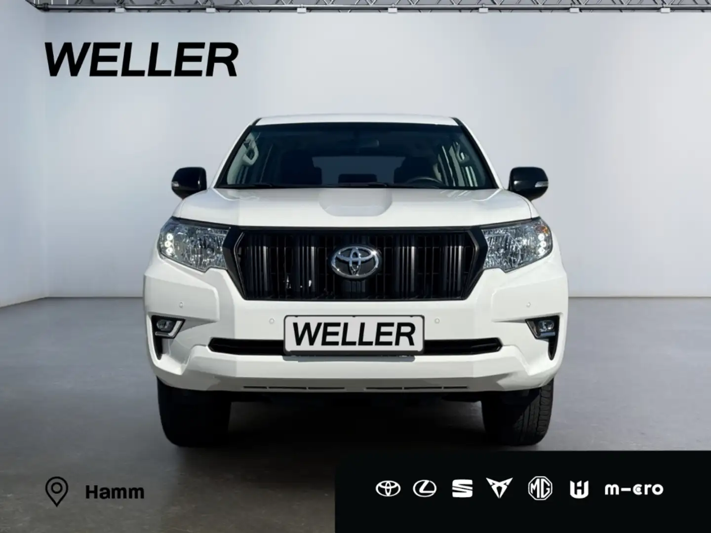 Toyota Land Cruiser 2.8 D-4D *Torsen Sperrdiff*SmartKey* Bílá - 2