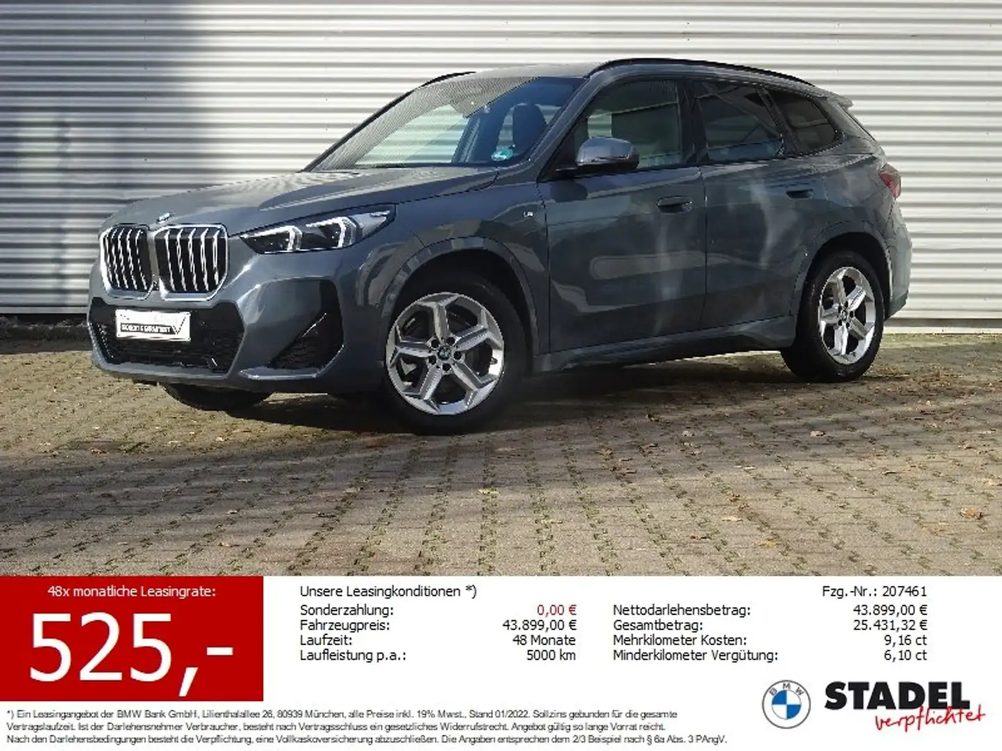 BMW X1 sDrive20i M Sport DrivAsPro Pano 360° h/k HuD - 1