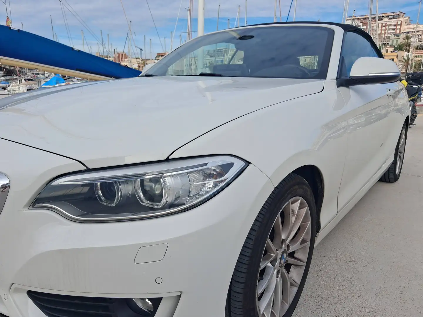 BMW 218 218d Cabrio Blanco - 2