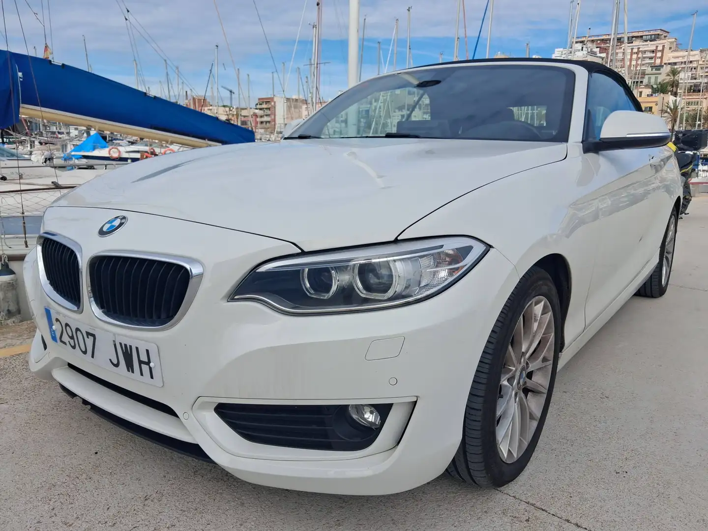 BMW 218 218d Cabrio Blanco - 1