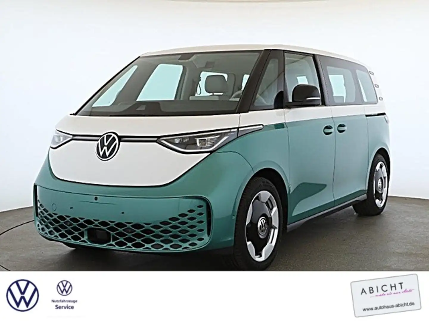 Volkswagen ID. Buzz Pro Winterr. AHK AreaView el.Heckklappe el.Schiebe Grün - 1